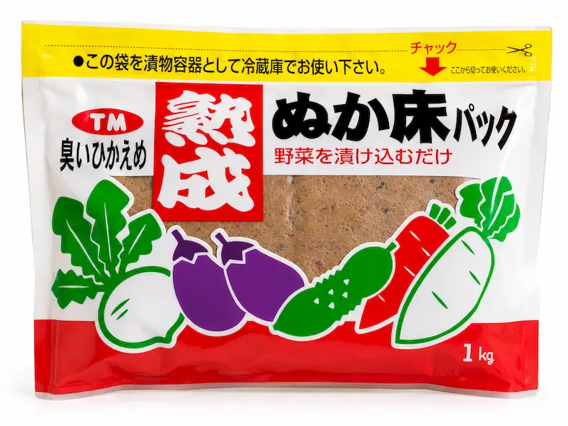 熟成ぬか床パックの使用方法
