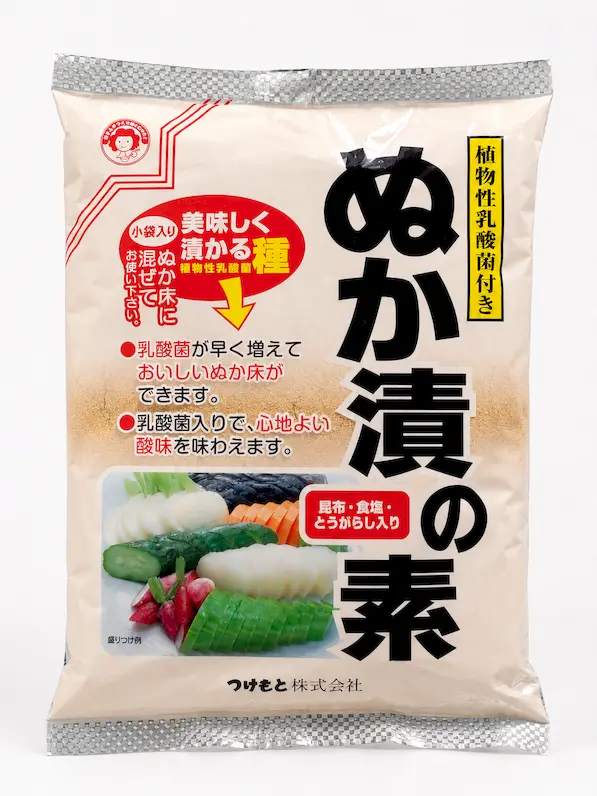 乳酸菌入りぬか漬の素550gの商品パッケージイメージ