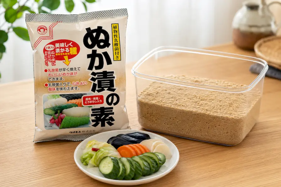 乳酸菌入りぬか漬の素のご使用方法