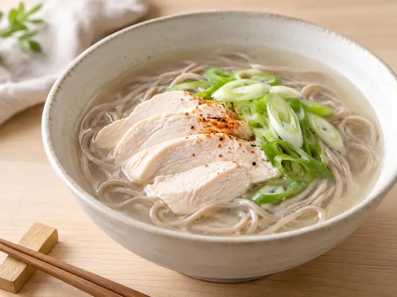 鶏そば（塩麹味）
