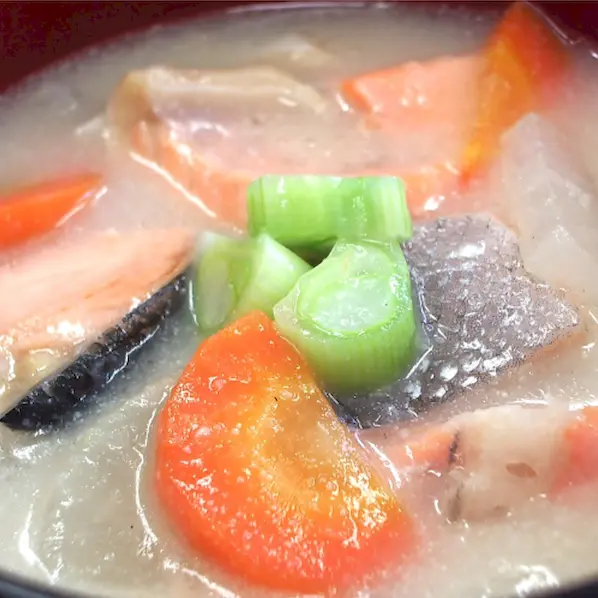 鮭の粕汁風