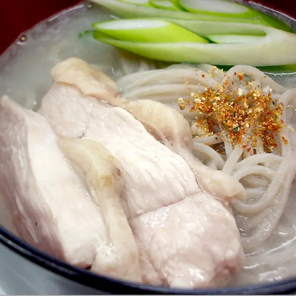 あっさり鶏そば（塩麹スープ）