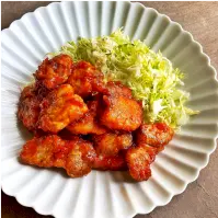 豚肉のトマトケチャップ
