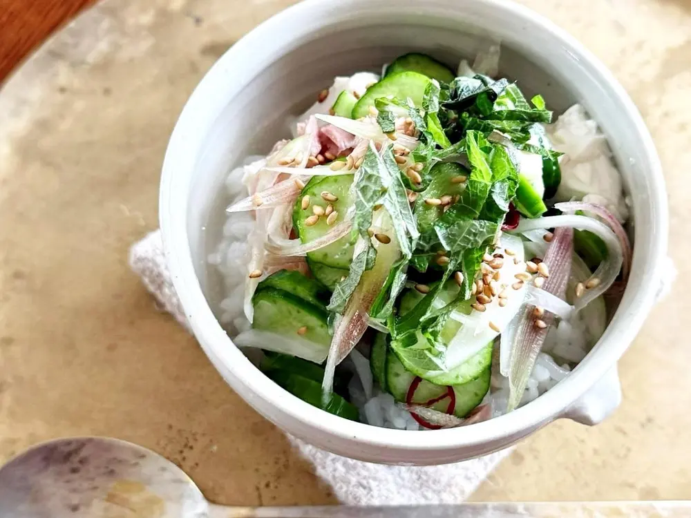 水キムチの冷や汁