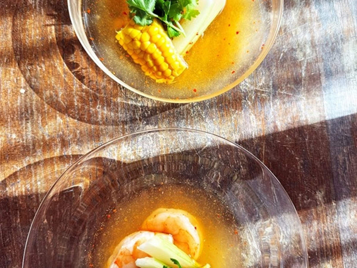 ピリ辛水キムチの素 冷製スープのイメージ