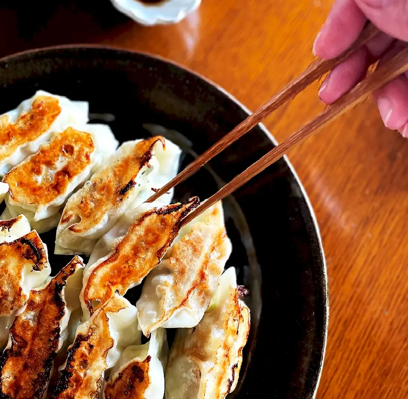白菜漬餃子のイメージ
