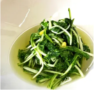 水菜のゆず漬け