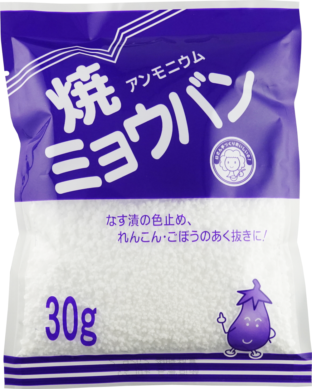焼ミョウバン30ｇ