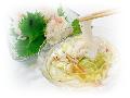 水キムチ素麺