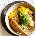 なめ茸天津丼